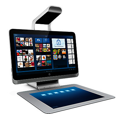 HP Sprout 23-s010na All-in-One Desktop PC, Intel Core i7, 8GB RAM, 1TB + 8GB SSHD, 23 , Full HD, Touch Screen, HP Illuminator & Touchmat